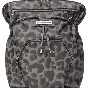 Petunia Pickle Bottom Shadow Leopard Cinch Convertible Diaper bag
